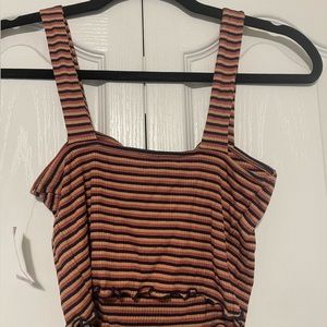 Stripped crop top from American Eagle with tags still on